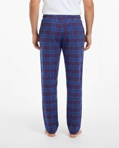 REALESSENTIALS Real Essentials 3 Pack: Men's Fleece Pajama Pants Loungewear Soft Pj Bottoms Sleepwear Pockets (Big & Tall Available) Set 2-L - Image 3