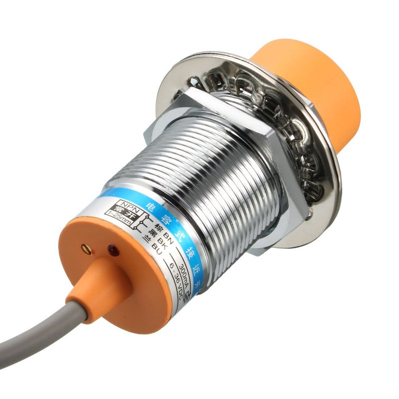 uxcell 25mm Capacitance Proximity Sensor Switch Detector NPN NO DC 6-36V 300mA 3-Wire LJC30A3-H-Z/BX for 3D Printer Probe Bed Leveling, MCU Board - Image 3