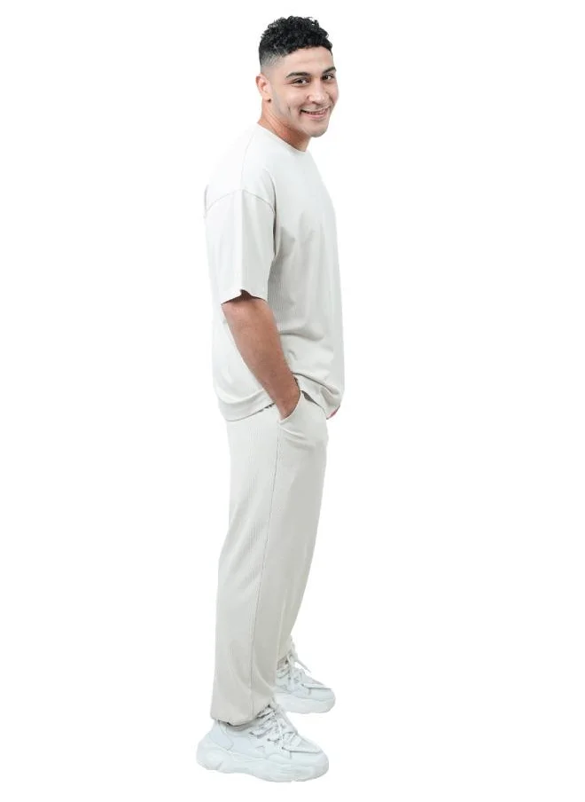 ZAECY Men Travel Co-Ord Set