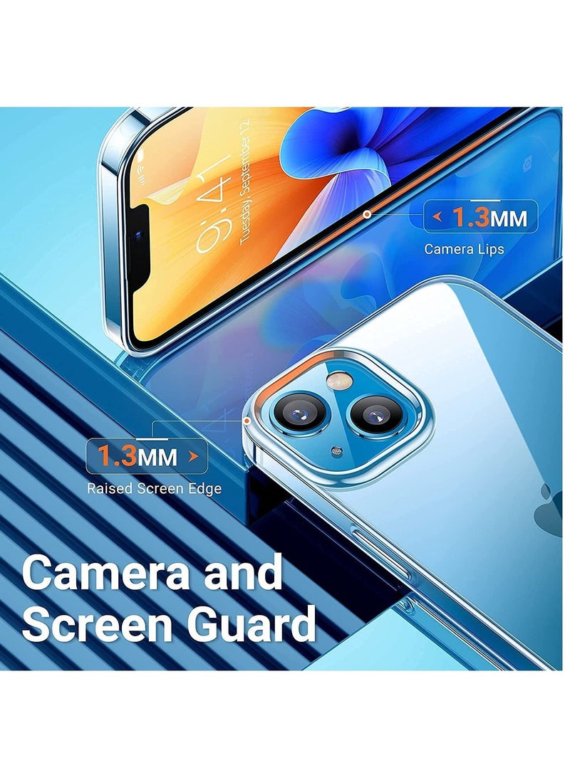 YoYoTech Designed for iPhone 14 Plus 6.7' Case (2022) [Anti-Yellowing Technology] Flexible Scratch-Resistant Drop Protection - Crystal Clear  - Image 4