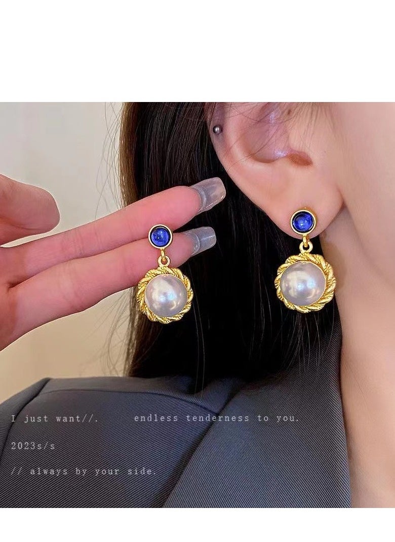 Generic Women's Earrings S925 Sterling Silver Elegant Vintage Fashion Jewelry Earrings are suitable for anniversary gifts  - Image 2