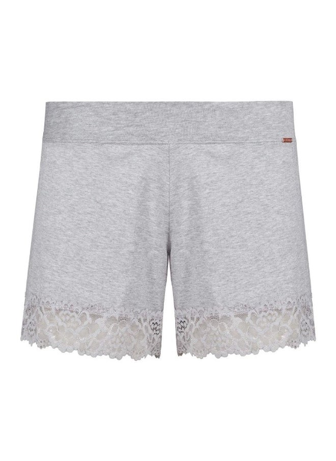La Senza Skiny Shorts Stone Grey Melange 