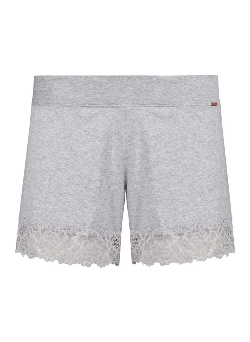 لا سينزا Skiny Shorts Stone Grey Melange