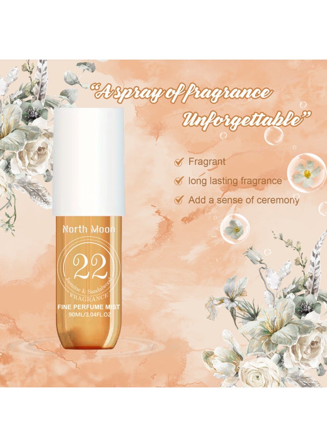 North Moon Perfume Spray Fragrance Natural Fresh Fragrance Ladies' Ear Wrist Perfume Spray - Image 2