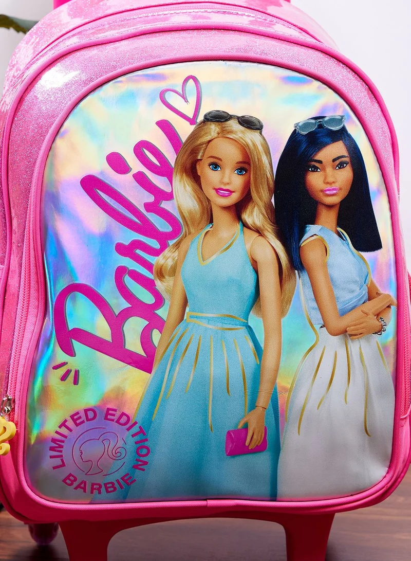 Barbie Back To School Barbie Glitter Trolley Bag