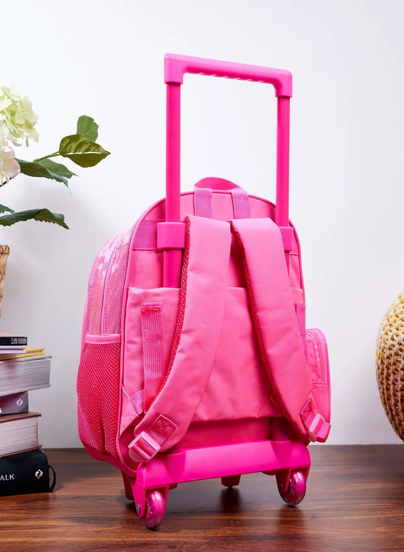 Barbie Back To School Barbie Glitter Trolley Bag