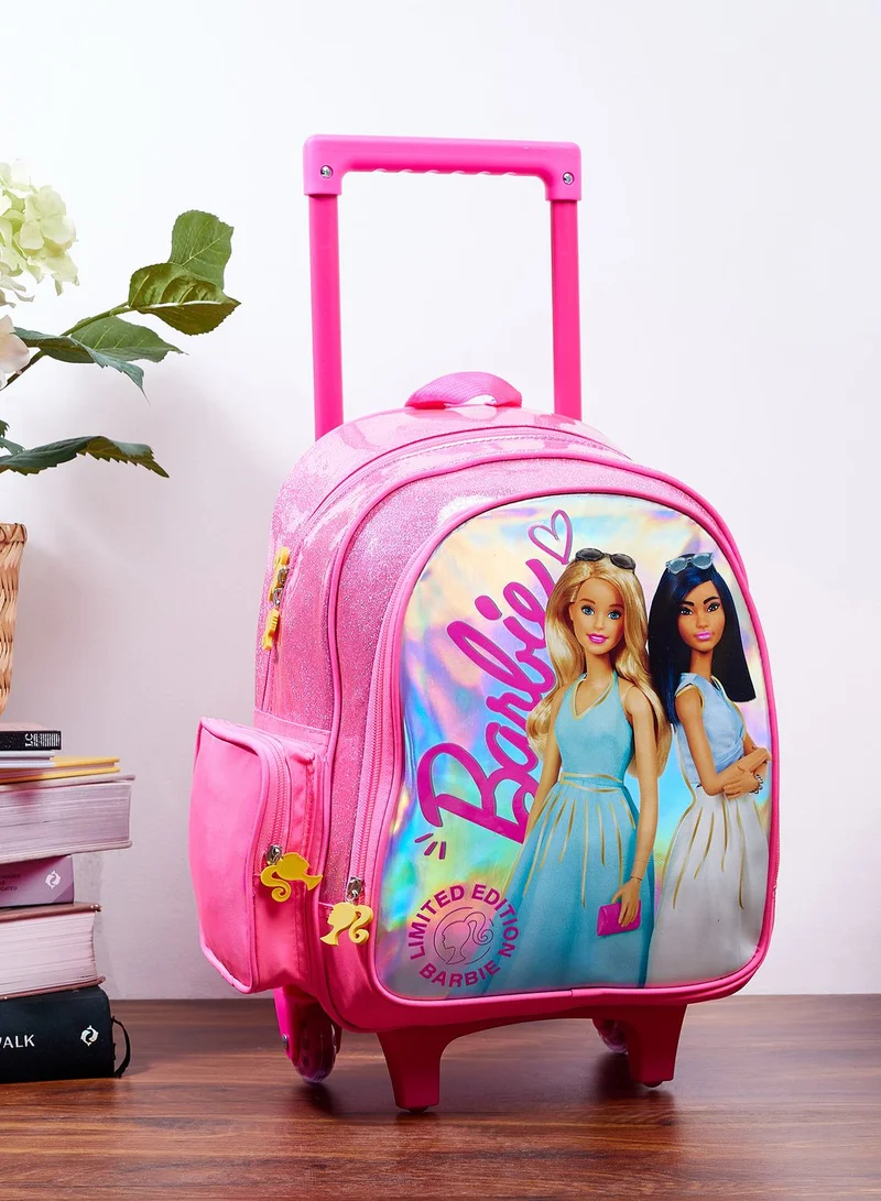 Barbie Back To School Barbie Glitter Trolley Bag