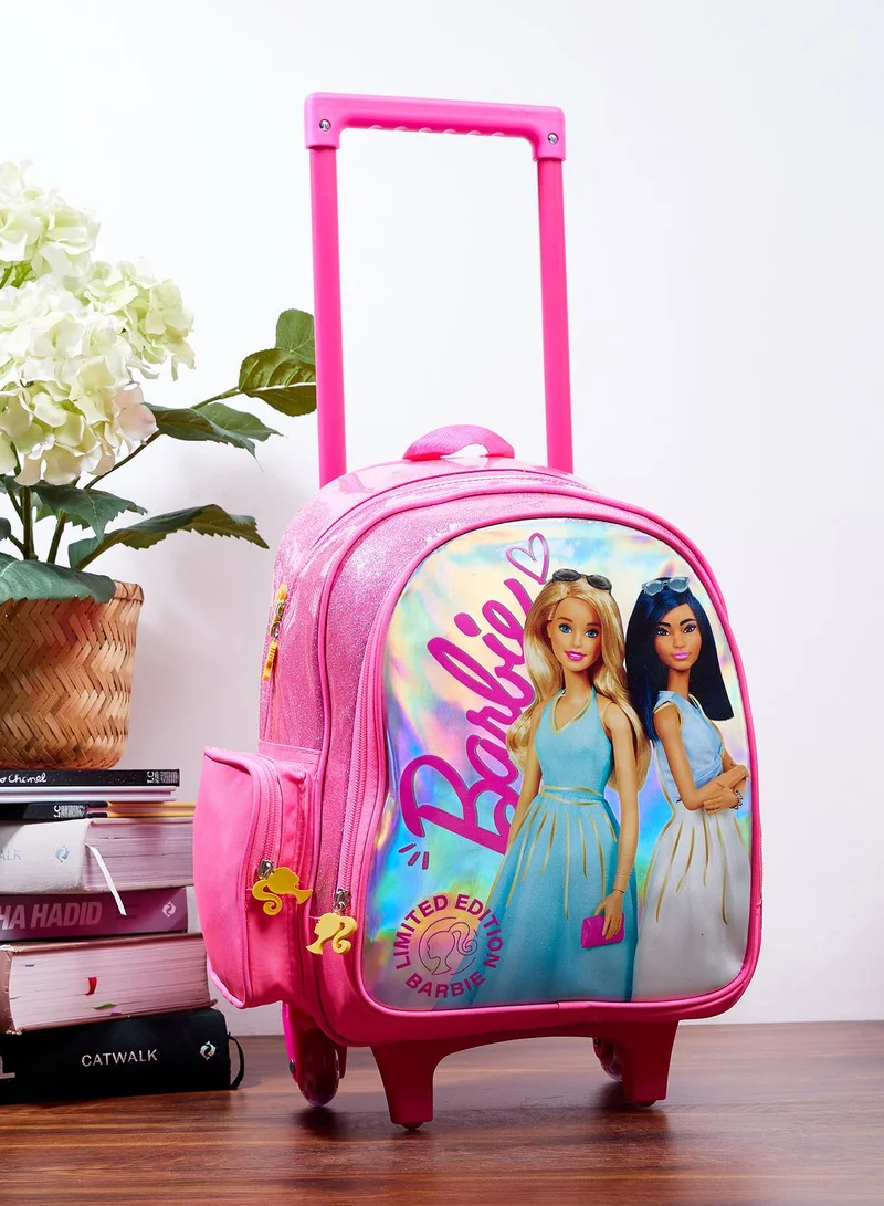 Barbie Back To School Barbie Glitter Trolley Bag