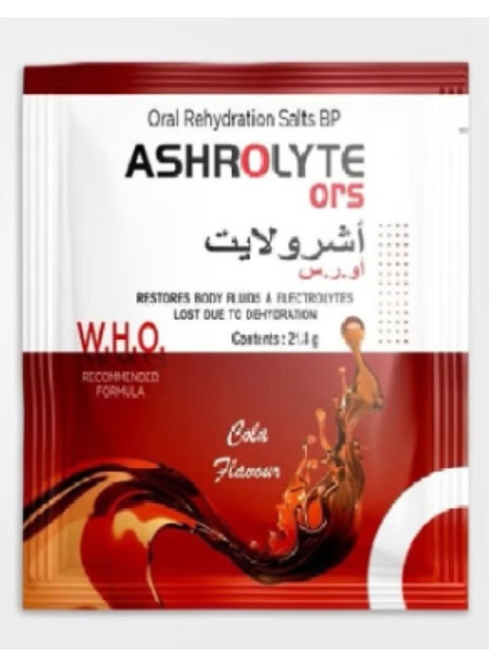 ASHROLYTE Oral Rehydration Salts Bp Ashrolyte Ors 21.8g 5PCS - Image 2