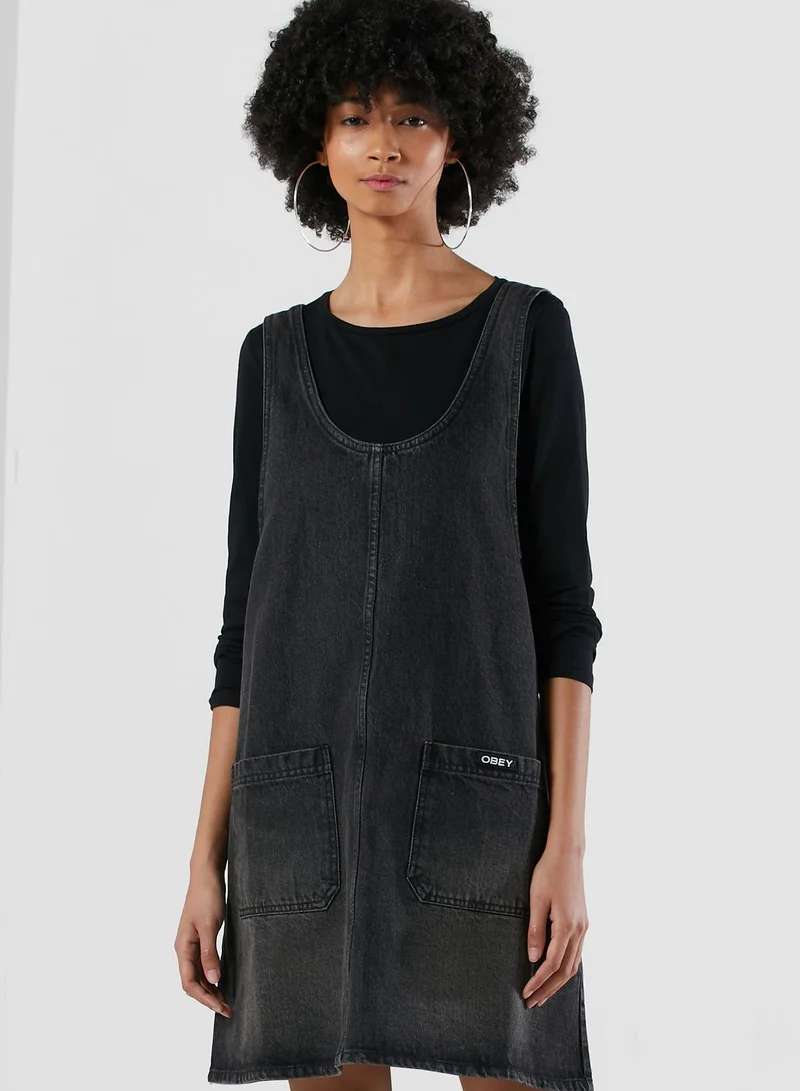 OBEY Lark Denim Dress