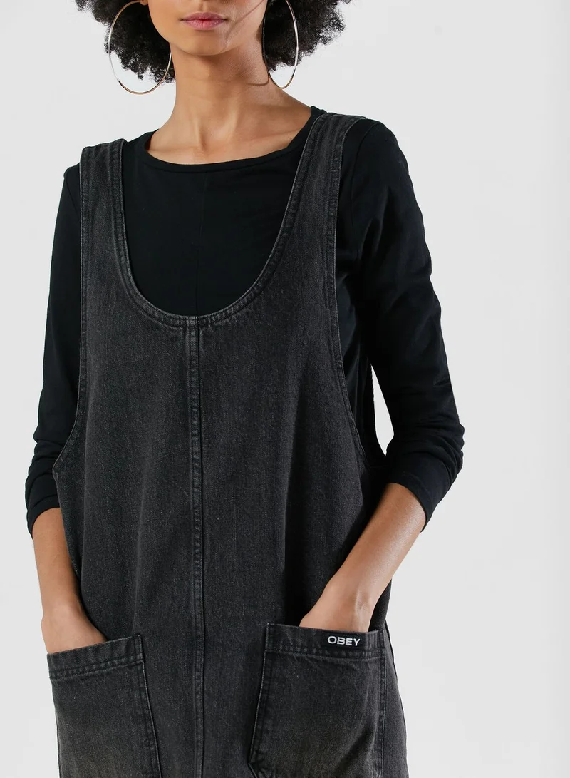 OBEY Lark Denim Dress