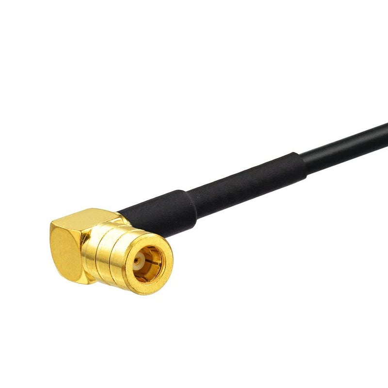 BINGFU Vehicle Car Truck SUV Satellite Radio Antenna Adapter Converter Cable, 3.28ft Fakra Z Male to SMB Plug Coaxial Pigtail Cable for Car Sirius XM Satellite Radio Stereo Receiver Tuner - Image 4
