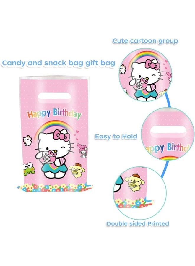 40 Pcs Cartoon Gift Bag, Kids Party Favors Bags, Creative Packaging Bag for Party Decorations Cookies Candy Gift Bag (Colorful) - Image 3