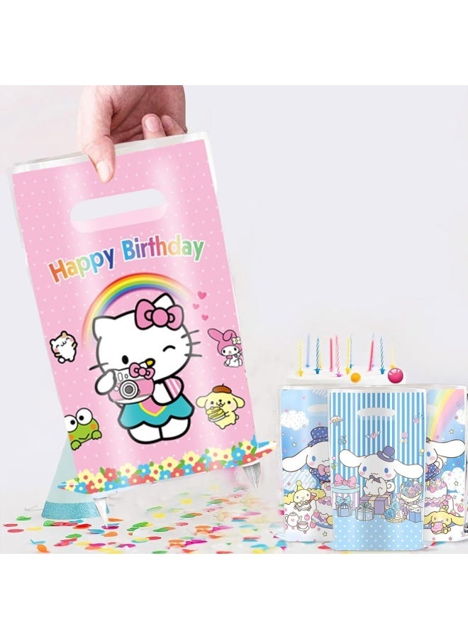 40 Pcs Cartoon Gift Bag, Kids Party Favors Bags, Creative Packaging Bag for Party Decorations Cookies Candy Gift Bag (Colorful) - Image 2