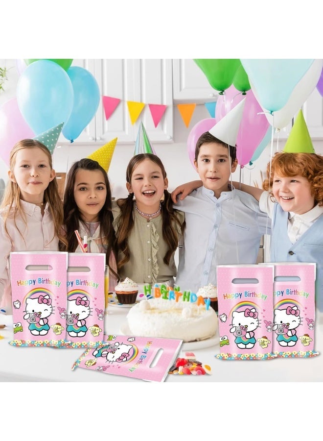 40 Pcs Cartoon Gift Bag, Kids Party Favors Bags, Creative Packaging Bag for Party Decorations Cookies Candy Gift Bag (Colorful) - Image 4