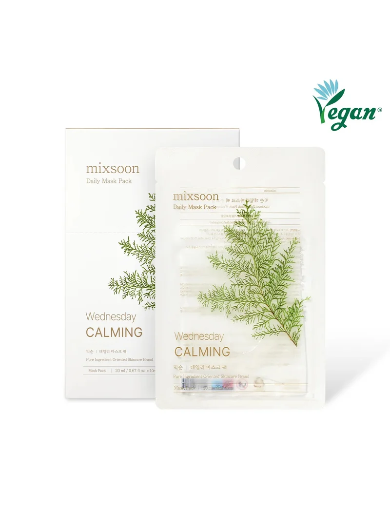 Mixsoon Mixsoon Daily Mask Pack Wednesday 20Ml*10Ea