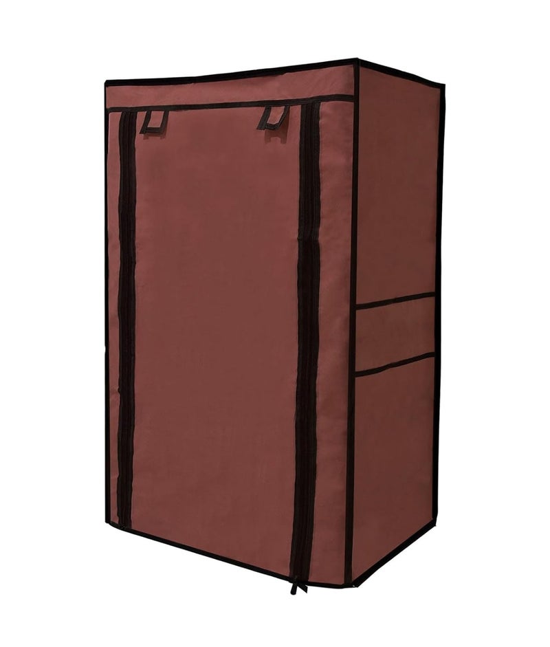 PHILOSHOP PHILOSHOP Shoe Rack Cover For Home Only for 5Layer Portable Foldable Shoe stand Non Woven Zipper Fabric Cover - Image 5