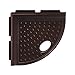 Questech 5 inch Bathroom Organizer Corner Shower Caddy - Oil Rubbed Bronze Cast Metal Shower Foot Rest Metro Lugged for - Image 2