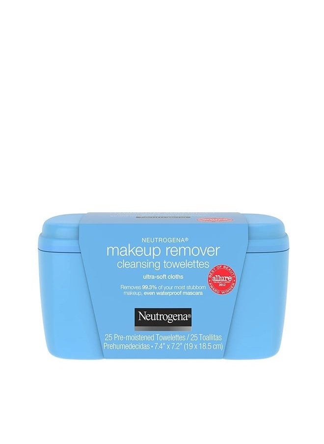 Neutrogena Makeup Remover Cleansing Towelettes 25 ct (Pack of 4)  - Image 1