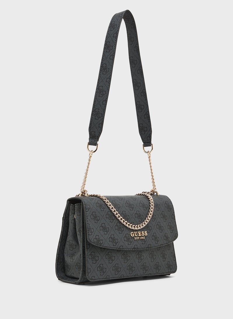 GUESS Calista Convertible Crossbody Flap  - Image 3