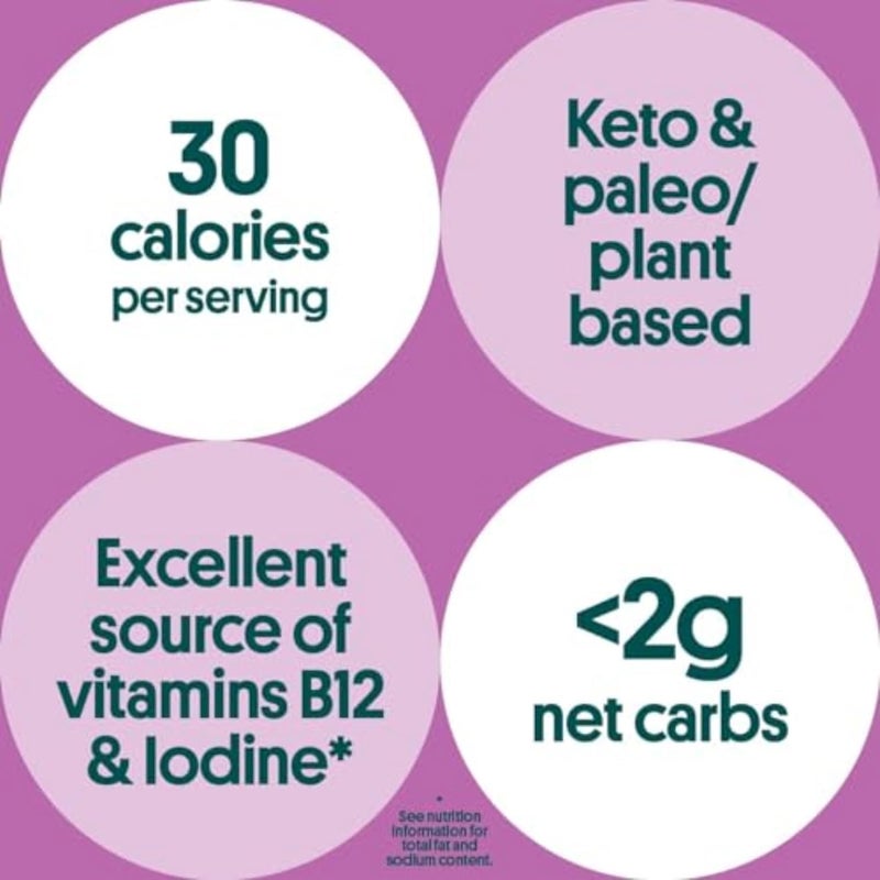 gimMe Organic Roasted Seaweed Snacks - Teriyaki Flavor - Image 2