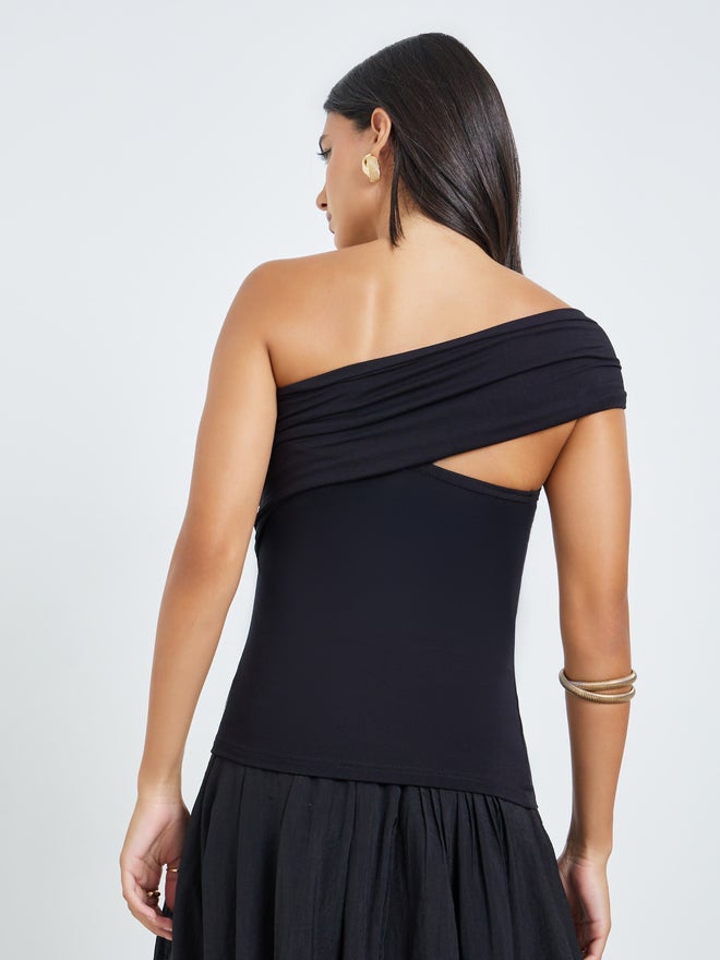Styli Black Sleeveless Knit Top - Image 5