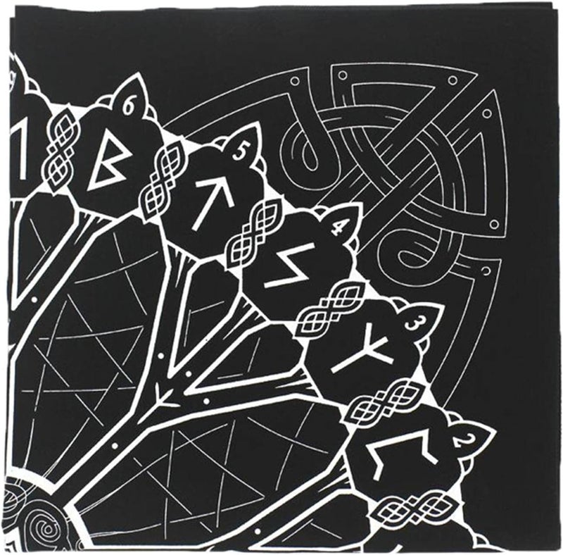 klarako Rune Casting Viking Altar Divition Witch Cards Tablecloth Tapestry for Lovers - Image 5
