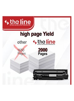The Line The line 85A CE285A Toner Cartridge Compatible with HP LaserJet P1006 P1102 P1102W P1109w MFP M1212nf M1217nfw MF3010 Printer Canon ImageClass LBP6000 LBP6030W Printer  - Image 4