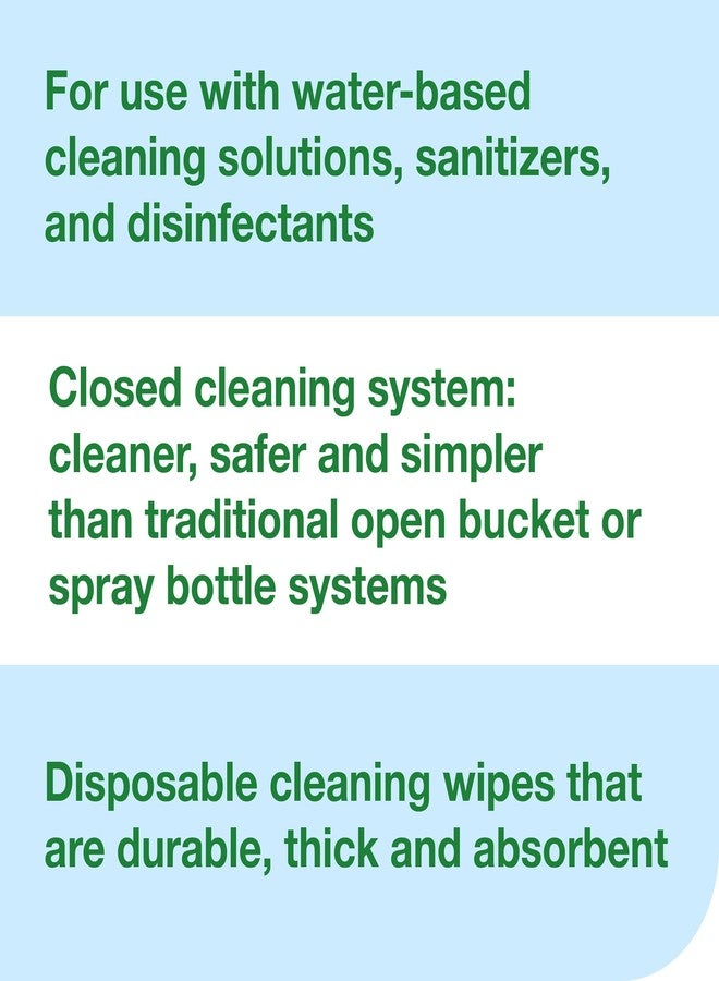 Tork Everwipe CR-BKT-5-PR Chem-Ready Mobile Bucket , Preprinted, 5/Carton - Image 5