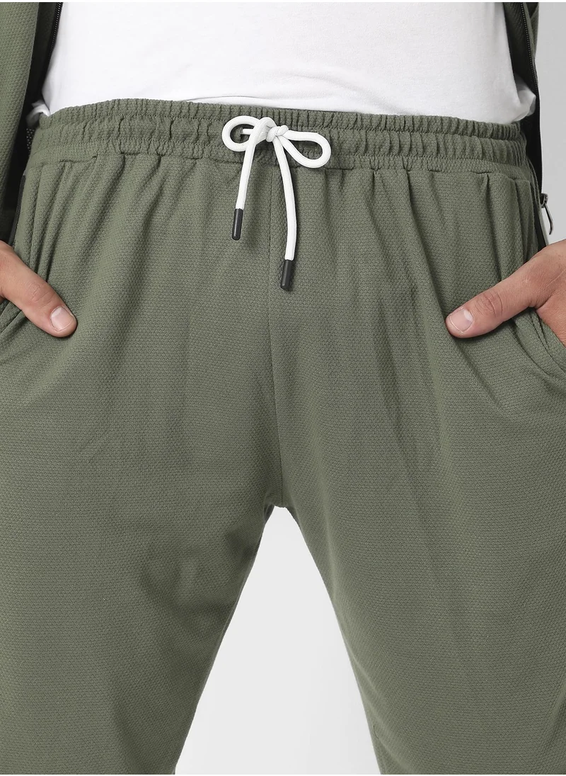 Instafab Plus Zip-Front Co-Ord Set With Flap Pocket