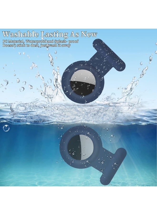 2 Pieces AirTag Holder with Safety, Hidden Wearable AirTag Case with Brooch Clip for Clothes of Kids, Teens, Elder - Image 4