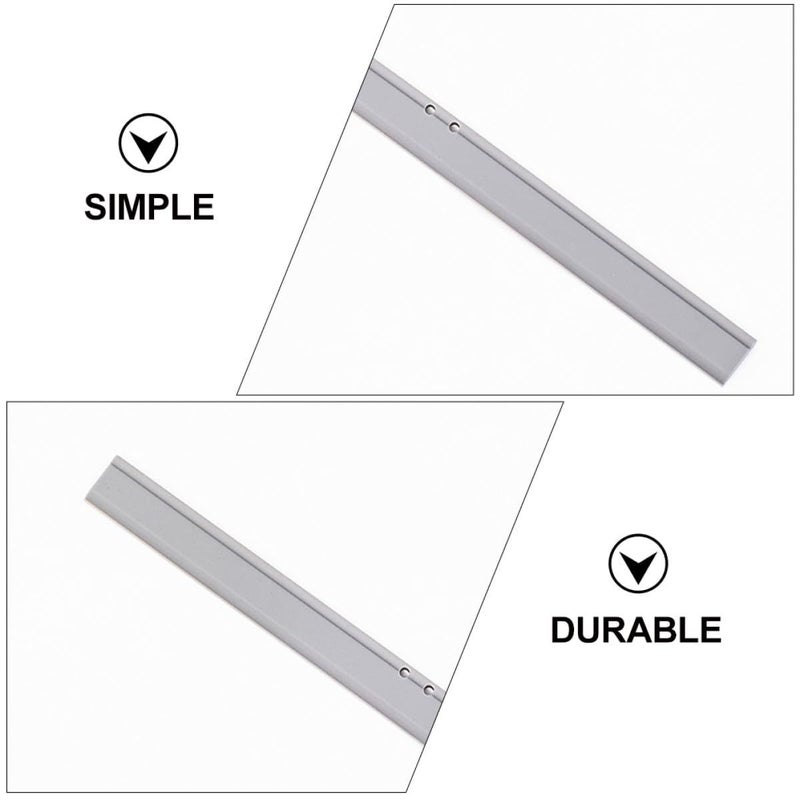 2 Pack Glass Wiper Strip Replacement for Manual Window Squeegee 2 Pcs Professional Cleaning Heads - Image 4