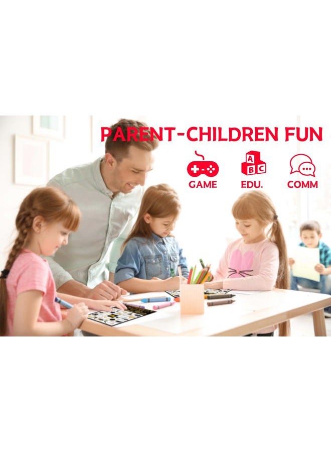 Funnlot New Year Eve Games 24 Players New Year Eve Bingo New Year Games for Kids New Year Bingo Game Cards for School New Years Eve Kids Activities New Years Party Supplies - Image 4