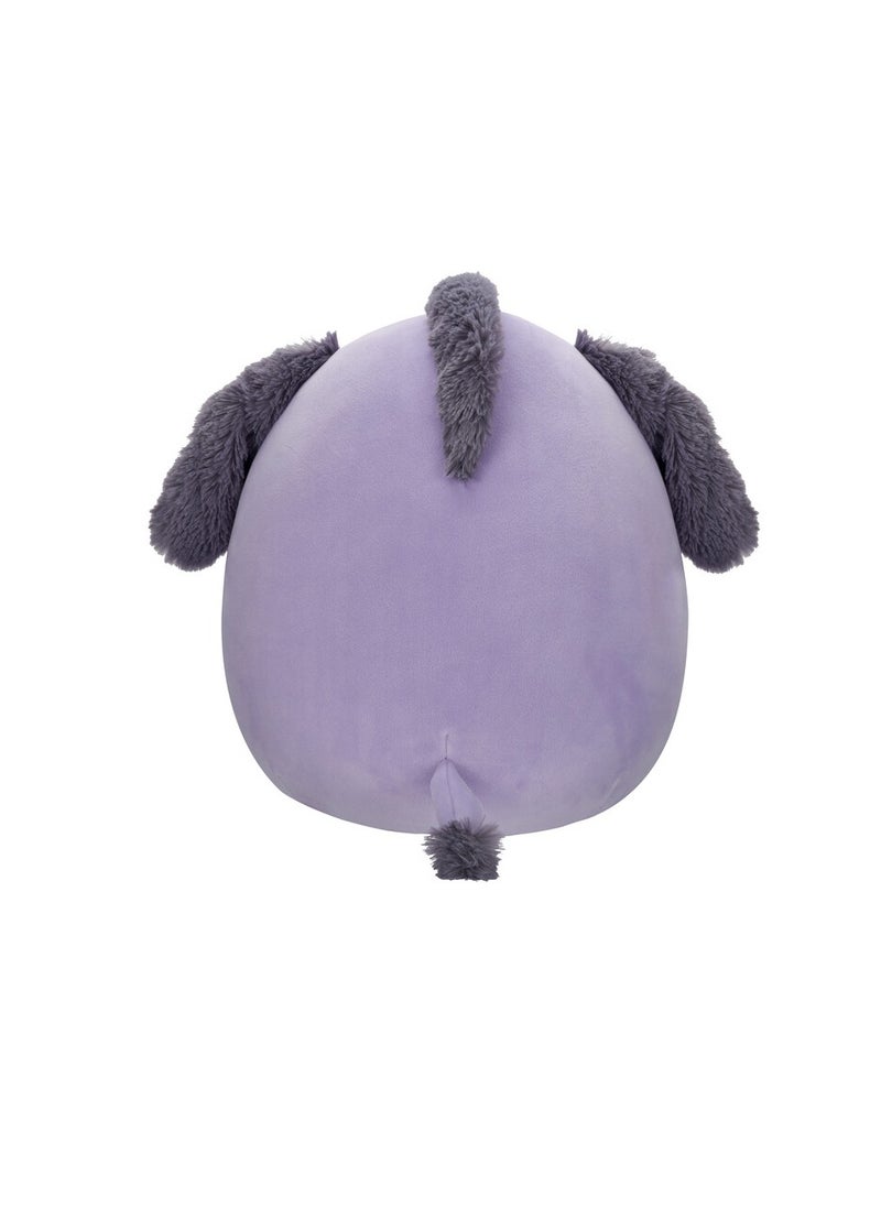 Squishmallows - Squishmallows Medium Plush 12 inch Deacon Purple Donkey with Tie-Dye Belly Officially Licensed Kellytoy Plush Toy Colorful Soft Gift for Kids Girls & Boys Washable Squishy Stuff Toy Multicolor All Age - Image 1