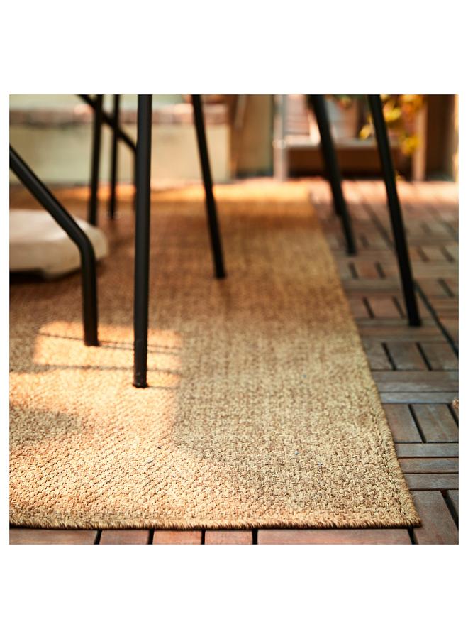 erorex Rug flatwoven, in/outdoor, medium brown, 160x230 cm - Image 2