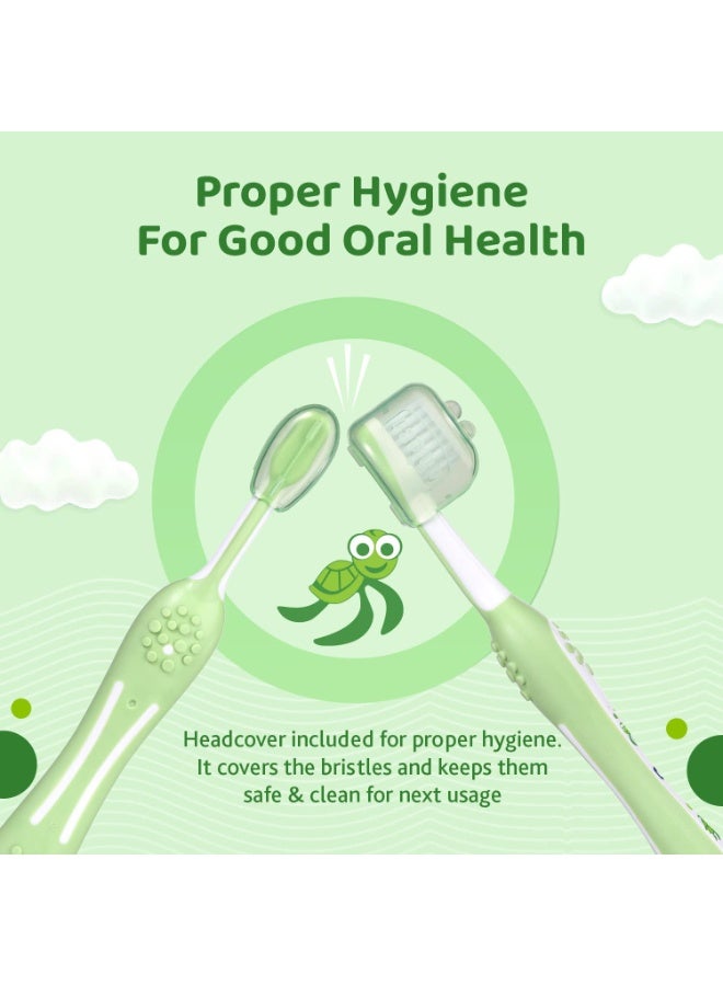 Chicco Toothbrush Green 6M-36M - Image 3