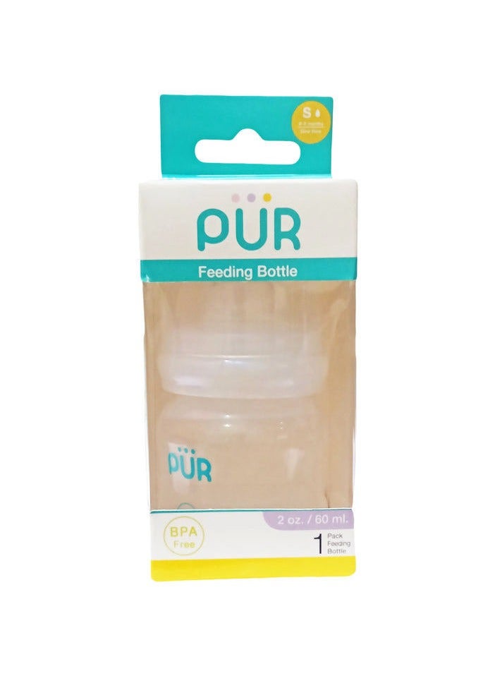 بور زجاجة رضاعة للأطفال ذات تدفق بطيء 60 مل - Image 3