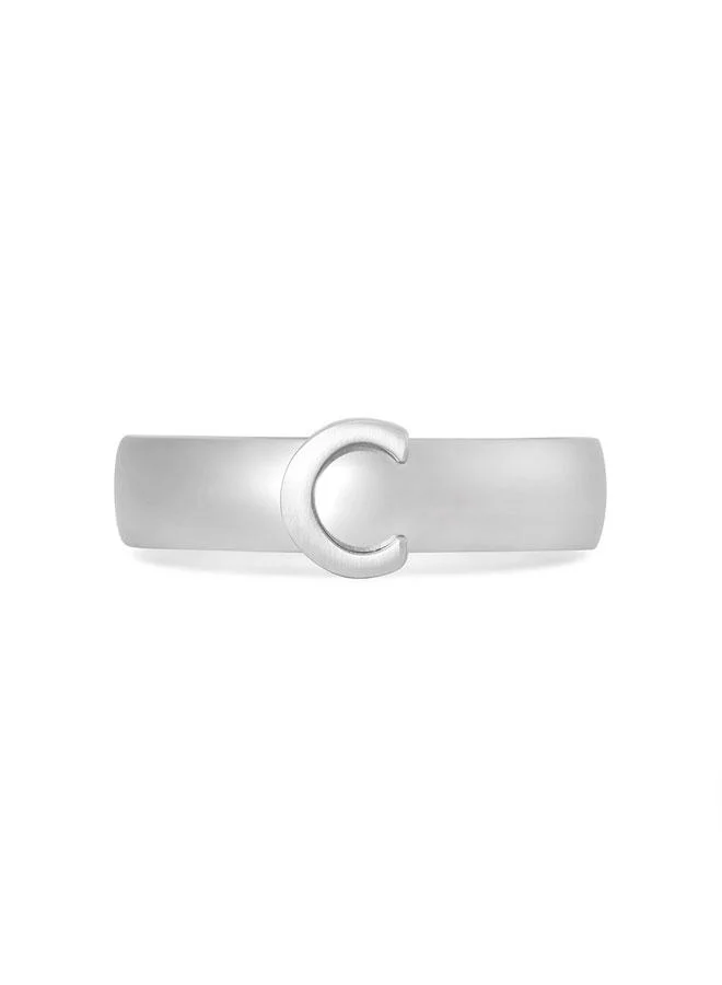 شيروتي 1881 Luigi Stainless Steel Ring for Men 64mm