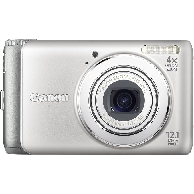 Canon PowerShot A3100IS 12.1 MP Digital Camera with 4X Optical Image Stabilized Zoom and 2.7-Inch LCD (Renewed) - Image 2