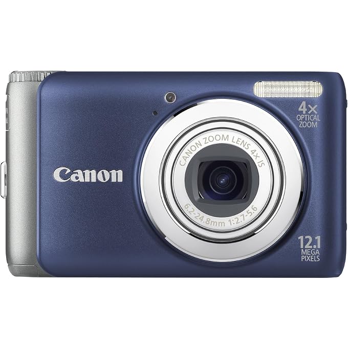 Canon PowerShot A3100IS 12.1 MP Digital Camera with 4X Optical Image Stabilized Zoom and 2.7-Inch LCD (Renewed) - Image 1