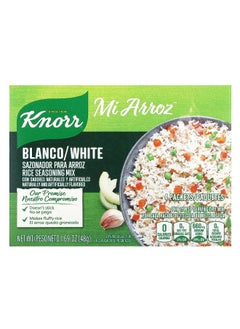 Knorr Knorr, Mi Arroz, Rice Seasoning Mix, White, 4 Packets, 1.69 oz (48 g)  - Image 1