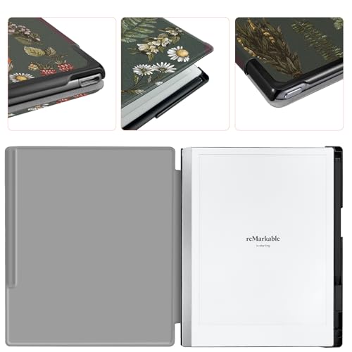 Aippdo Case for Remarkable 2 Paper Tablet 10.3" 2020 Released,Lightweight and Hard Back Shell Protective Book Folio Cover with Built-in Pen Holder,Comes with Remarkable 2 Pen Tips. - Image 2