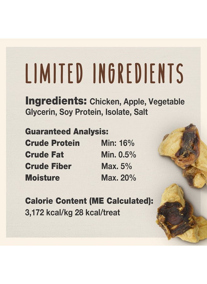 Cadet Cadet Gourmet Chicken & Apple Wrapped Dog Treats Wraps - Healthy & Natural Chicken & Apple Dog Training Treats for Small & Large Dogs - Inspected & Tested in USA (28 oz.)  - Image 2