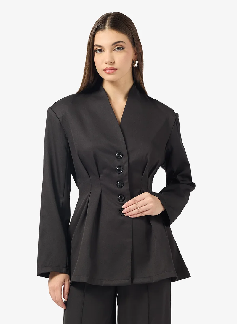 ELLA  Longline Peplum Top & Pant Set for Women | Best Price UAE