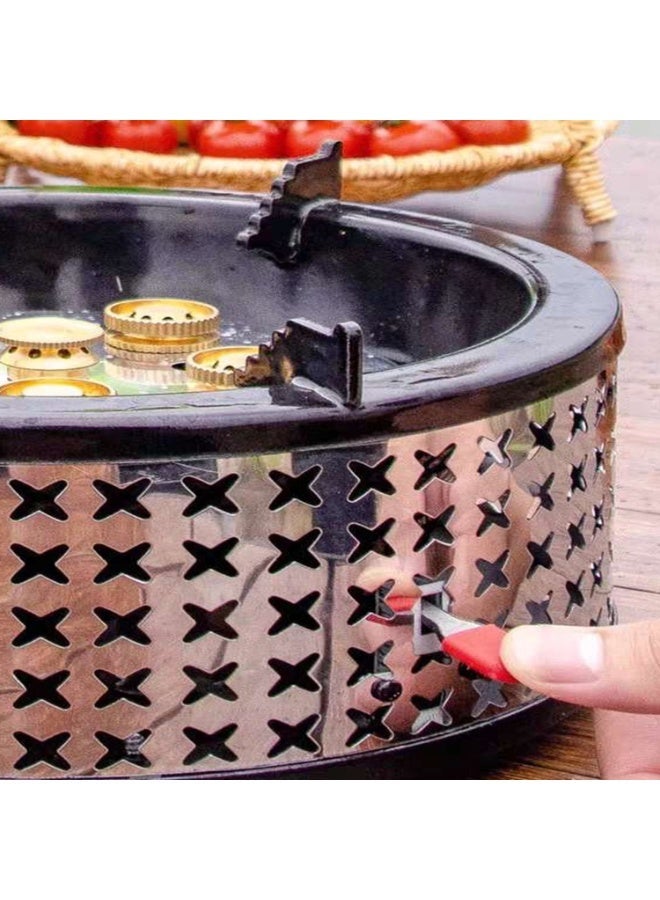Manful Portable Camping Stove with 5 Brass Burners – Portable High-Pressure Outdoor Cooker for Catering, Camping, and Industrial Use - Image 2