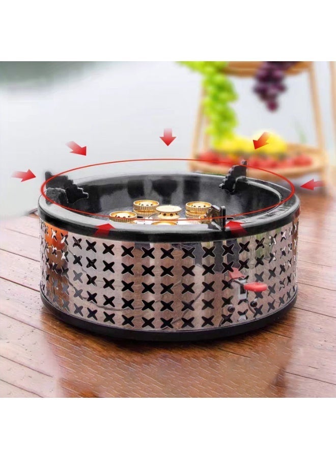 Manful Portable Camping Stove with 5 Brass Burners – Portable High-Pressure Outdoor Cooker for Catering, Camping, and Industrial Use - Image 4
