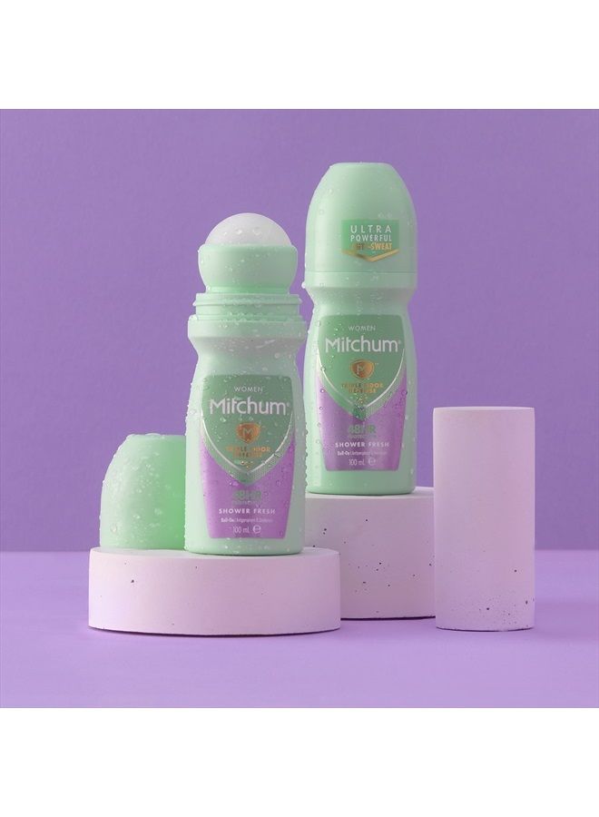 Mitchum Women 48HR Protection Roll-On Deodorant & Antiperspirant, 100ml - Image 3