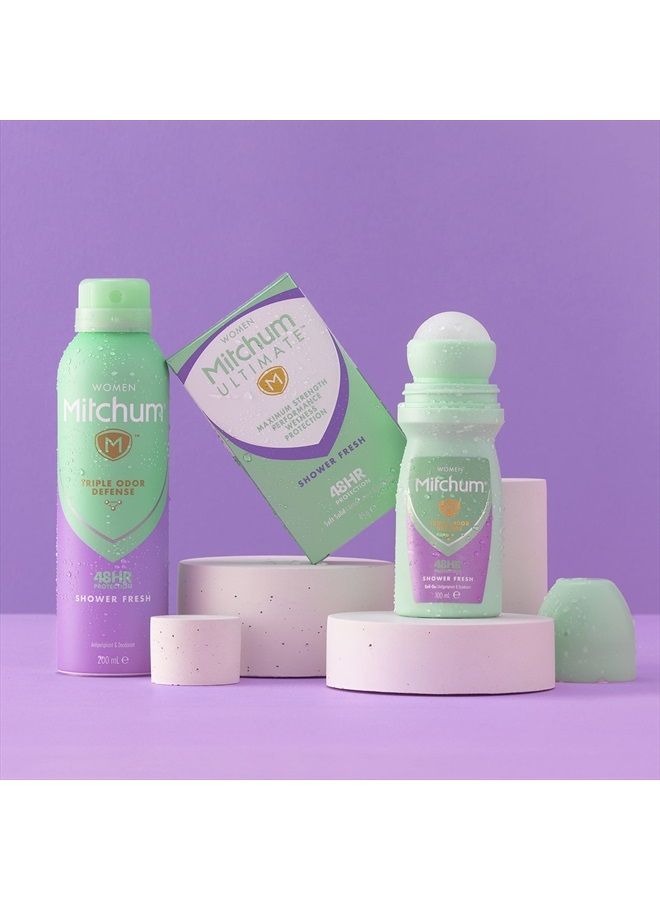 Mitchum Women 48HR Protection Roll-On Deodorant & Antiperspirant, 100ml - Image 4