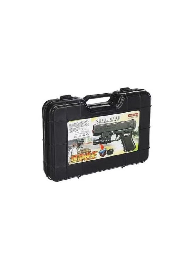 Glock Black plastic water gun with carrying case, for kids, includes a laser - Image 3