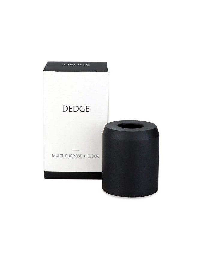 DEDGE Safety Razor Stand Alloy Shaving Stand for Bathroom Accessory Matte Black - Image 1
